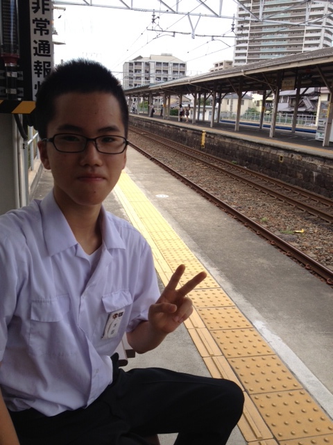 ハルトの高校・体験入学に行ってきました!_d0127925_15315465.jpg