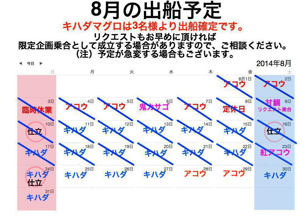 いわき丸の後悔日誌