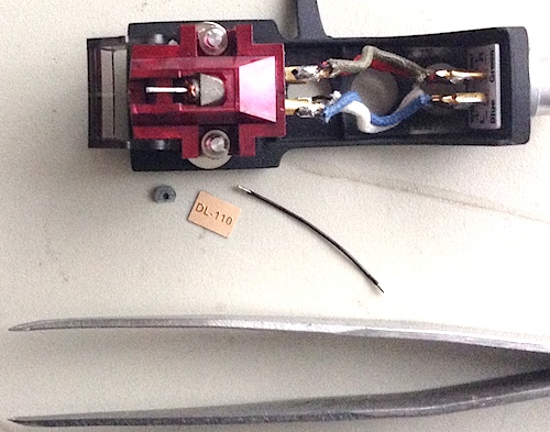 DENON DL-110の改造 : 通電してみんべ DENON DL-110の改造 : 通電してみんべ