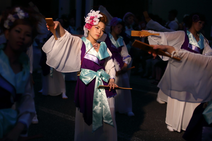 第61回よさこい祭り 本祭2日目 Artwave × AZJ その3_a0077663_742842.jpg