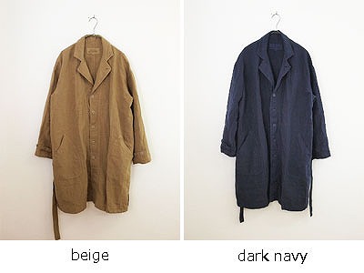 8/25 Veritecoeur ヴェリテクール ベルギーリネンコート入荷_f0325437_11101932.jpg