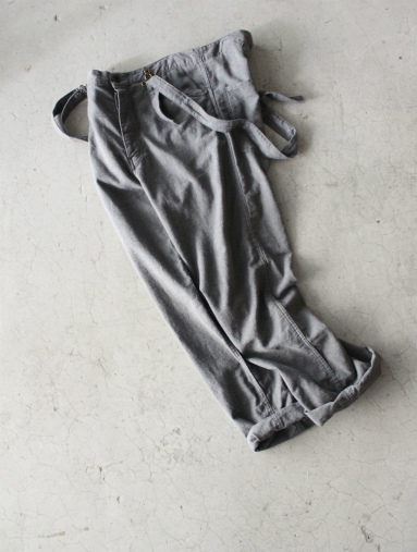 AU GARCONS サスペンダーワークパンツ(LADIES SELECT