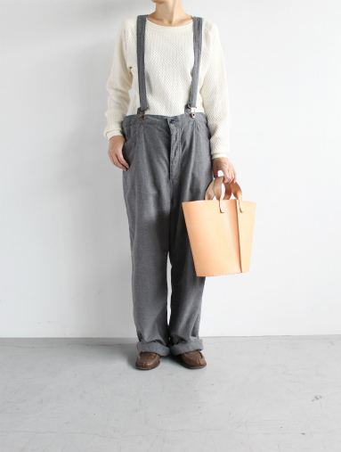 Porter Classic コーティングサスペンダーパンツ Porter Classic - FRENCH OVERALLS CHINOS （BLK） | chord