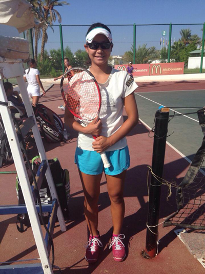 金栄堂サポート:プロテニスプレーヤー藤岡希選手・エジプト1万ドル大会ご報告&インプレッション!_c0003493_1061124.jpg