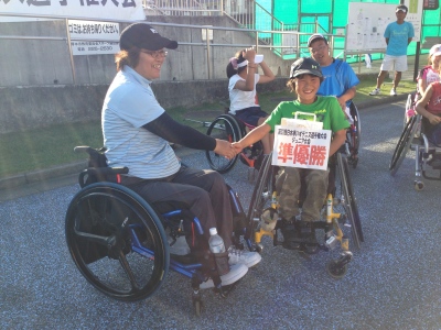 車いすテニス　kanagawa open　に初参加！ _a0091605_15211172.jpg