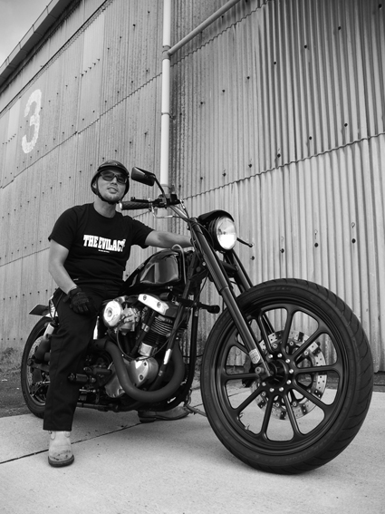 鈴木 崇義 ＆ Harley-Davidson FLH（2014 0803）_f0203027_8114581.jpg