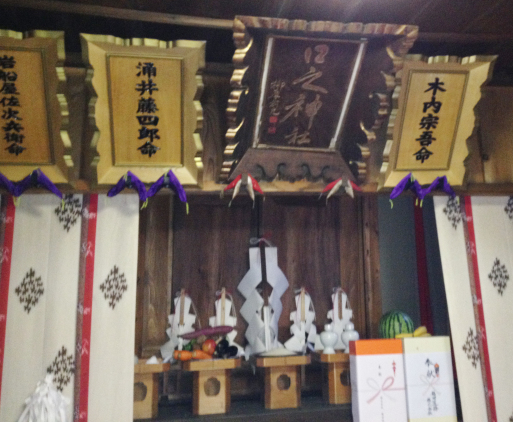 柳原白蓮の父柳原前光が書いた『口之神社』神名額を『明和義人祭』で見てきました_d0178448_09251380.jpg