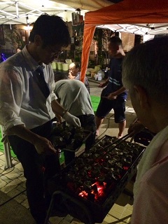 にしかま商店会バーベキュー♪_e0190287_83369.jpg