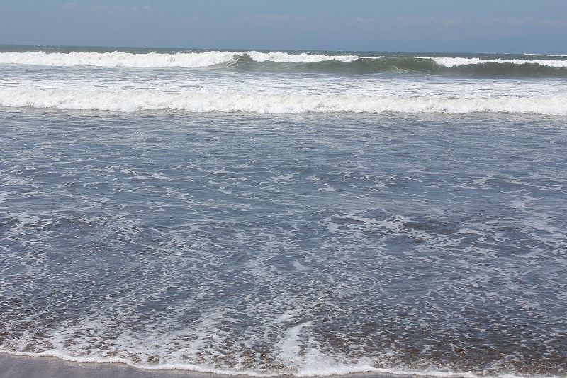 小学二年生の夏休み日記 10 【逗子海岸で海水浴編】_c0204298_13324999.jpg