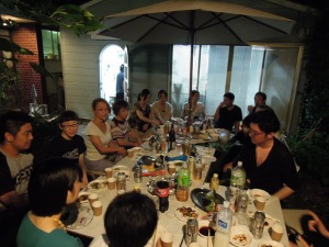 BBQとヌードクロッキー_d0322102_11263855.jpg