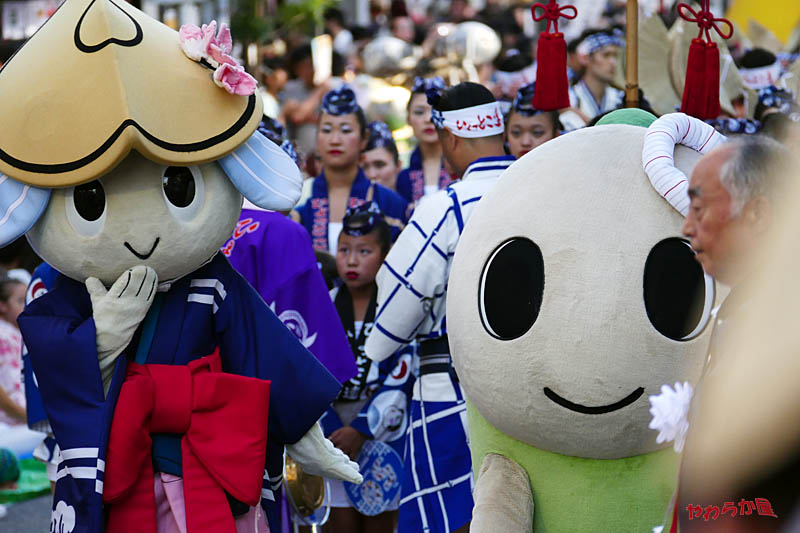 MASCOT CHARACTERS @KOENJI-AWAODORI OPENING CEREMONY_b0134907_1720452.jpg