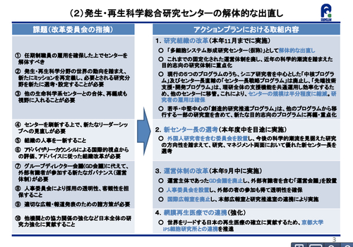 新たな研究センターはどうなるのか?_d0028322_230231.jpg