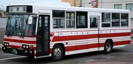 下北交通 いすゞKC-LR333J +IBUS_e0030537_0122340.jpg