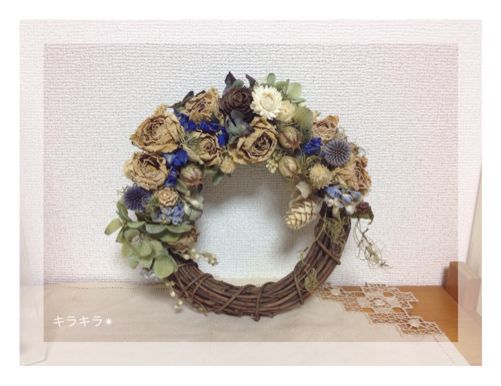 ウェディングブーケがwreathに…_f0354014_23481013.jpg