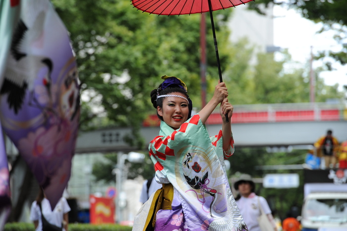 スーパーよさこい2014・・・旭食品（敬称略）　　高知県_c0276323_1655729.jpg