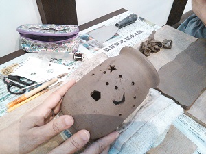 第27回むくのき倶楽部陶芸教室_f0233340_14313714.jpg