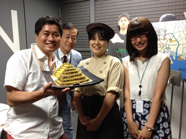 特製古墳ケーキ?!でTV出演させて頂きました。_a0107782_23174064.jpg