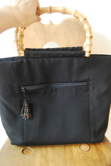 着物リメイク・絽で作ったbag_d0127925_16555764.jpg
