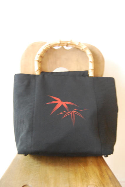 着物リメイク・絽で作ったbag_d0127925_16574294.jpg