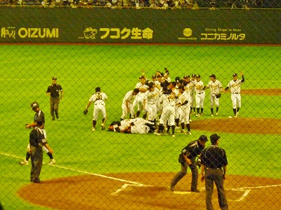 富士重工業対西濃運輸　　第８５回都市対抗野球　決勝戦　後半_b0166128_16212099.jpg