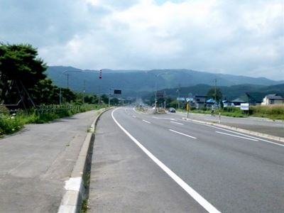 函館から大沼を経由して八雲へ 国道5号線を走る こもれび