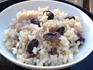 黒インゲン豆のご飯 Pines Lake Kitchen 黒インゲン豆のご飯 Pines Lake Kitchen
