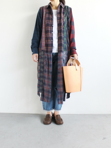 Rebuild By Needles　7 Cut Flannel Dress (REMAKE) (LADIES ONLY)_b0139281_17254596.jpg