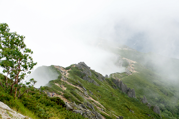 燕山荘～燕岳～下山_a0019601_10573583.jpg