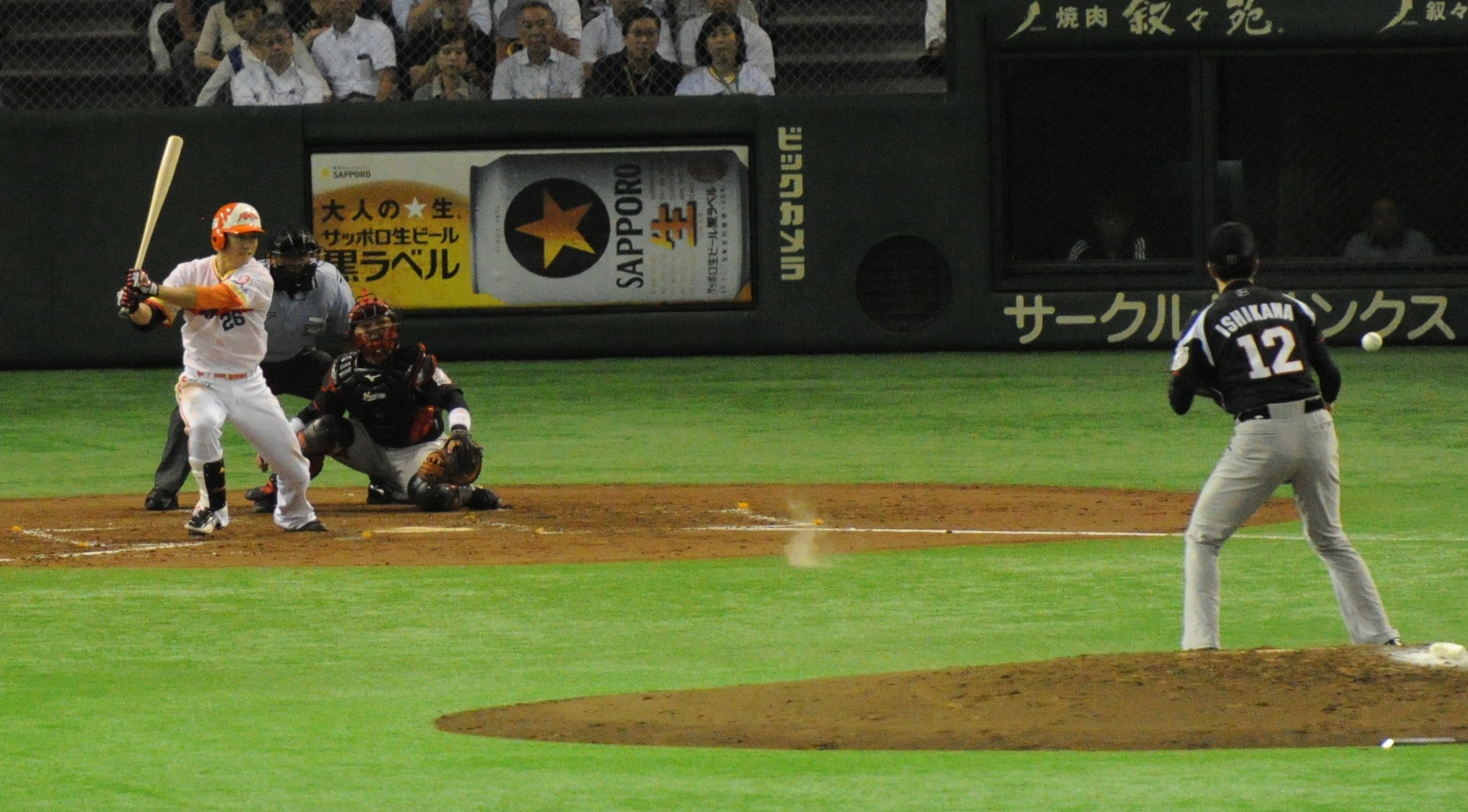 【ロッテ戦】東京レジェンド勝利【44戦目】花火と風船はないんだね_e0126914_430142.jpg