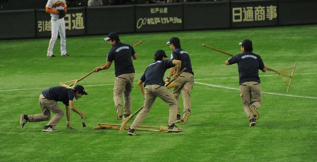 【ロッテ戦】東京レジェンド勝利【44戦目】花火と風船はないんだね_e0126914_436386.jpg