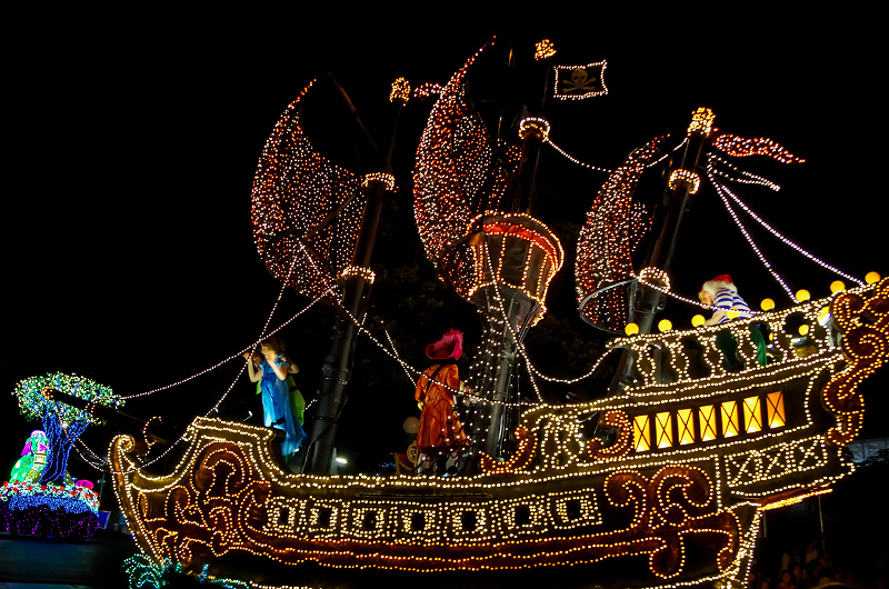 エレクトリカルパレード 東京ディズニーランド 花景色 K W C Photoblog
