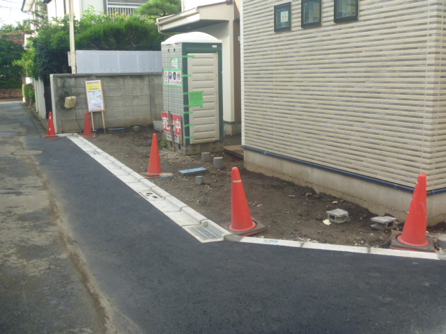 田園調布1新築の進行状況_b0246953_20423246.jpg