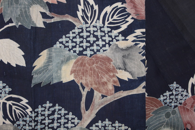 古布 木綿 夜着 麻 Cotton hemp Yogi Japanese Antique Textile_c0325097_8292598.jpg