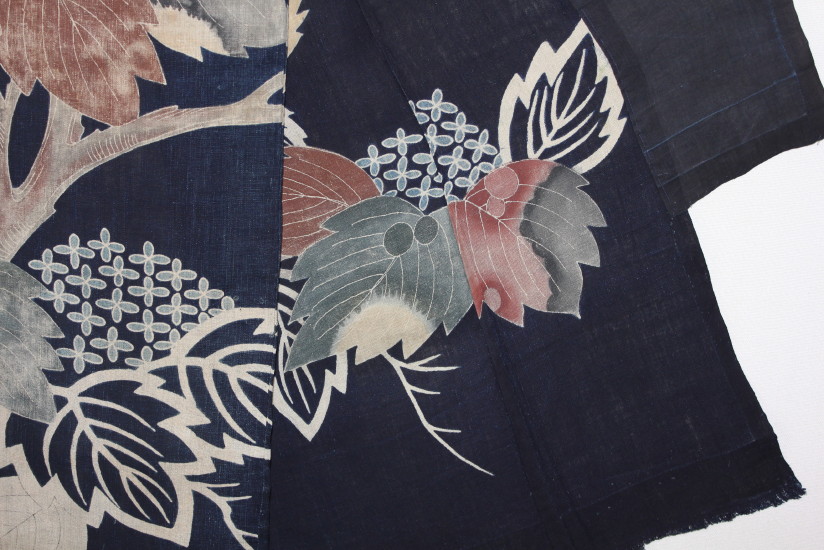 古布 木綿 夜着 麻 Cotton hemp Yogi Japanese Antique Textile_c0325097_9204412.jpg