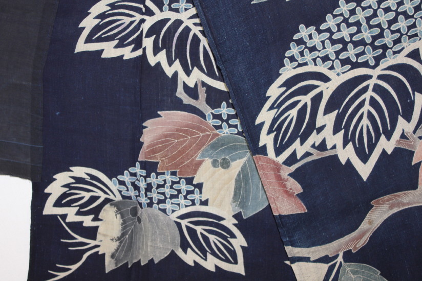 古布 木綿 夜着 麻 Cotton hemp Yogi Japanese Antique Textile_c0325097_9211020.jpg