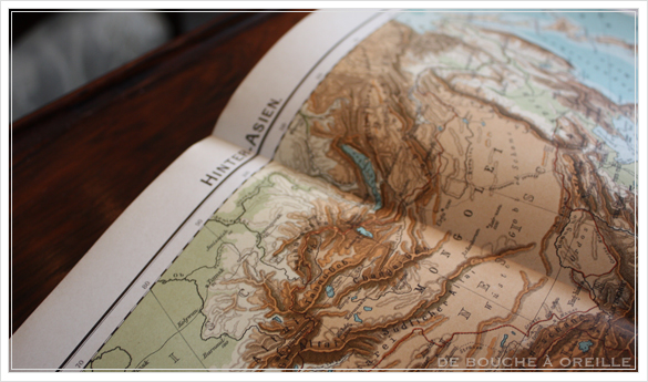 SCHUL-ATLAS ドイツ製の古い地図帳_d0184921_13573325.jpg