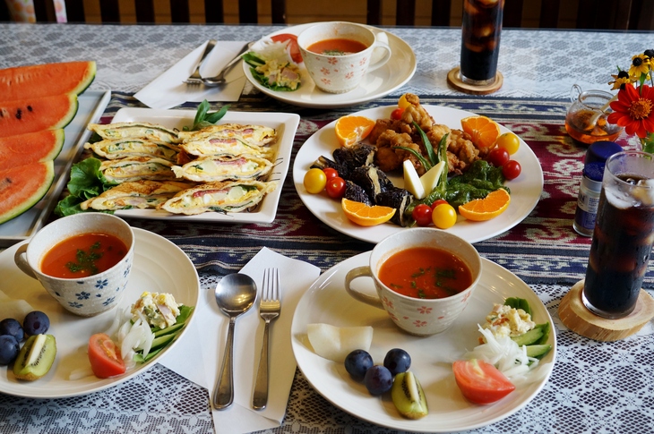 【THE・朝ご飯】昨日の続きで　＋簡単唐揚げレシピと全貌編です♪_b0033423_22492118.jpg