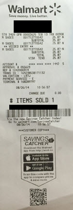 WalmartのSaving Catcherアプリで節約指向_b0188828_9534522.jpg