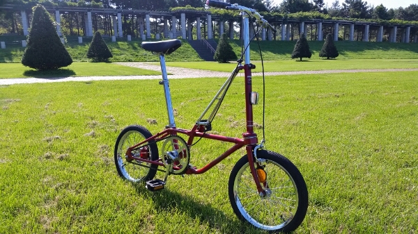 オールドダホン 折りたたみ自転車 緑色 （DAHON ( ダホン