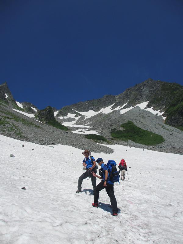 2 カラサワから穂高山荘へ_c0260463_19205892.jpg