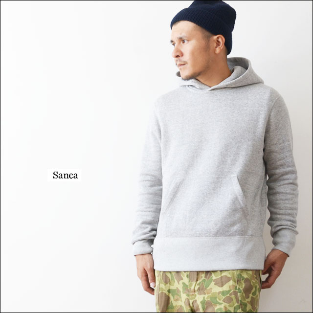 Sanca [サンカ] TOP吊り裏毛 PULL OVER PARKA [S14FSW05]MEN\'S_f0051306_17572746.jpg