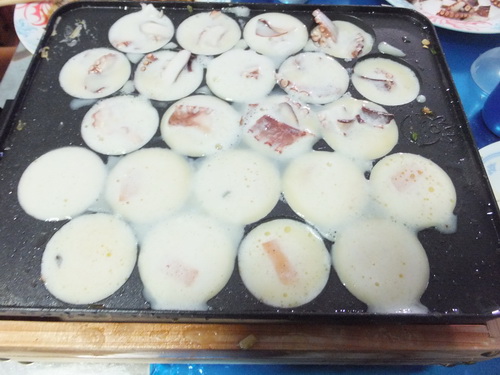 9月1日　明石焼き 焼けた_a0002177_20133535.jpg