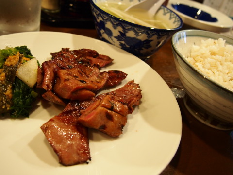 牛タン定食B:味 太助(宮城県仙台市)*東北ジェンヌ_b0147224_0161661.jpg