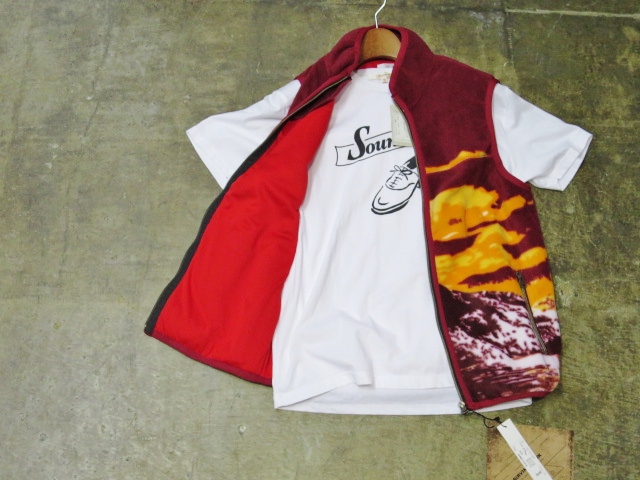 BIRVIN UNIFORM SUNSET Fleece VEST 。。。& 急遽の御知らせ!★?_d0152280_22202322.jpg