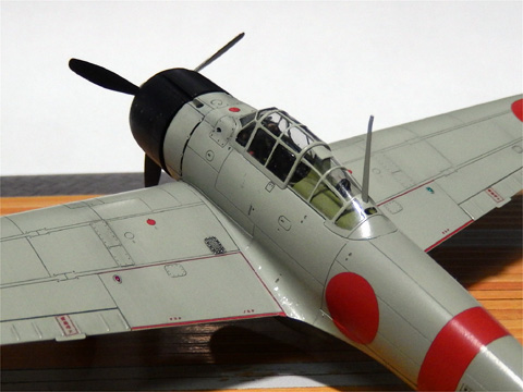 タミヤ 1/72 零戦21型（その3・完成） : サンフィッシュ飛行隊