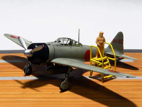 タミヤ 1/72 零戦21型(その3・完成) : サンフィッシュ飛行隊 タミヤ 1/72 零戦21型(その3・完成) : サンフィッシュ飛行隊