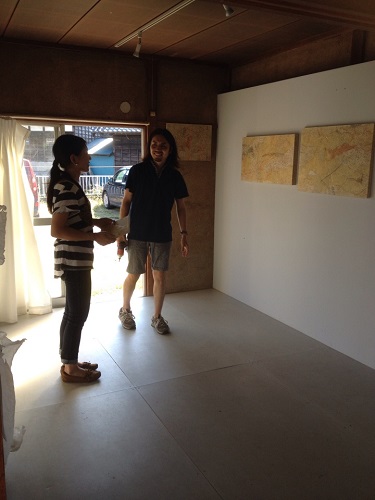 大塚麻美作品展 「山に聞いてみる」/ ぎゃらりーマドベ_a0251920_902911.jpg