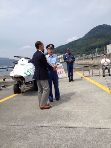 山口県消防学校に配備_a0077071_16304276.jpg