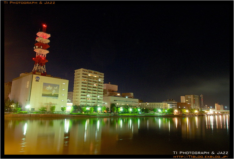 新潟、萬代橋の夜景 Part 2_b0134013_23473160.jpg