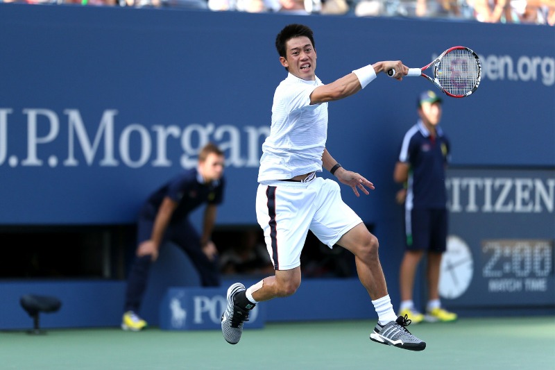 Nishikiori has advanced to the semifinal in US OPEN 2014_c0128818_9115625.jpg